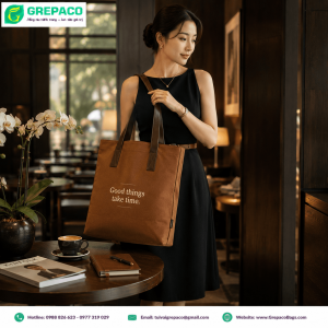 tui-vai-bo-canvas-tote-grepaco (1) Mẫu túi vải bố canvas tote cao cấp do GREPACO sản xuất.