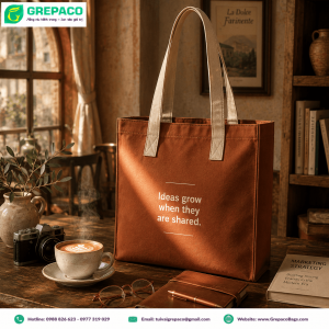 tui-vai-bo-canvas-tote-grepaco (3) Túi vải bố canvas tote GREPACO – In logo theo yêu cầu, bền đẹp và thời trang.